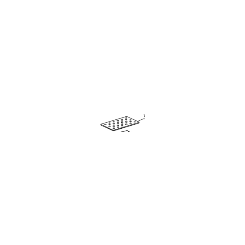 7136702 griglia ghisa per flò