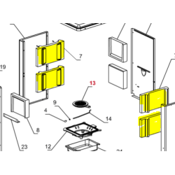 1120009 refrattario mignon single item