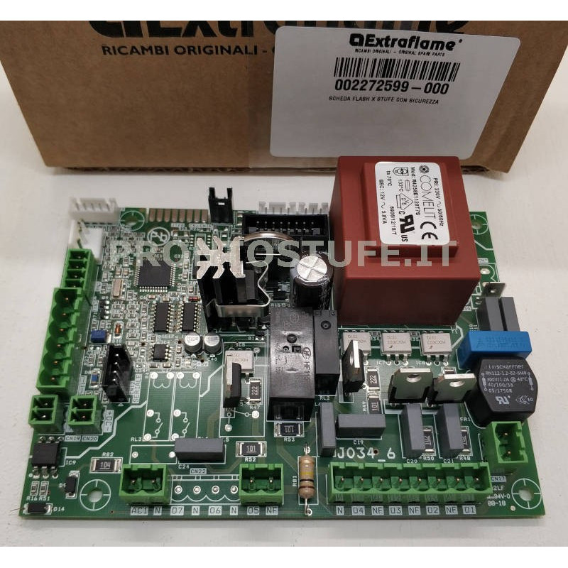 Electronic board for Extraflame stoves model 599
