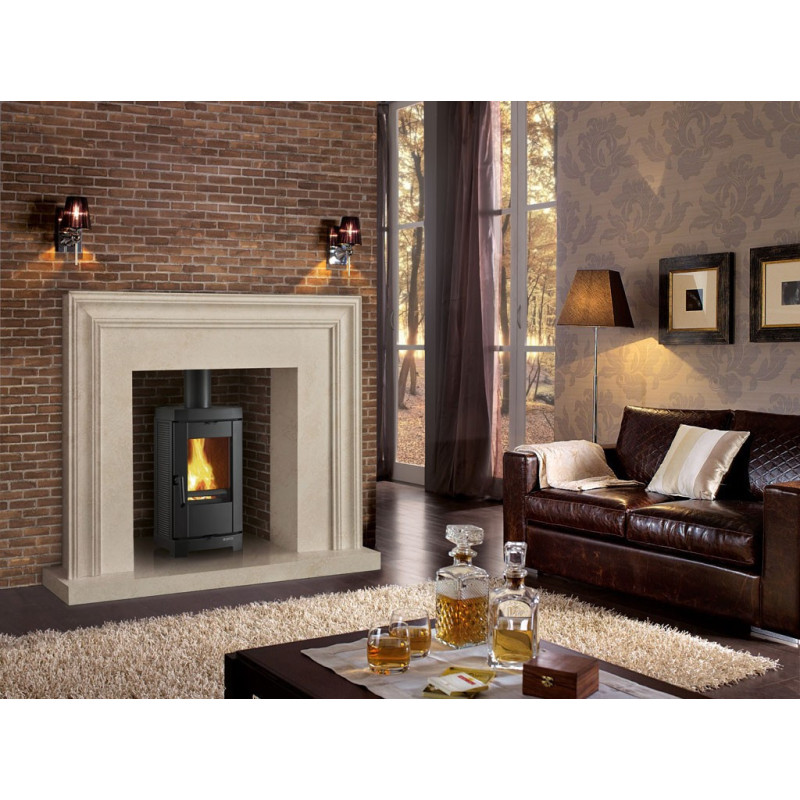 Brigitta GB Stufa a Legna In Ghisa 4,7 Kw La Nordica Extraflame