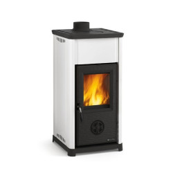 Wood Stove Tea White 8 Kw La Nordica Extraflame