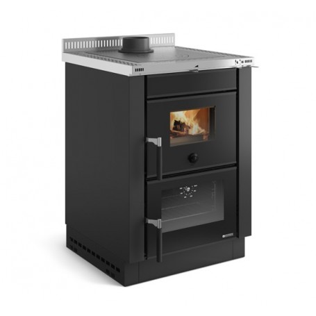 Wood burning cookers Vicenza black La Nordica Extraflame