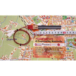 Candeletta ceramica 002271153 per inserto l80 Idro,Amika, Diadema, Liliana, Melinda idro 2.0, Hp15 Hp22 Hp30 Pk15 Pk20 pk30 Pr30