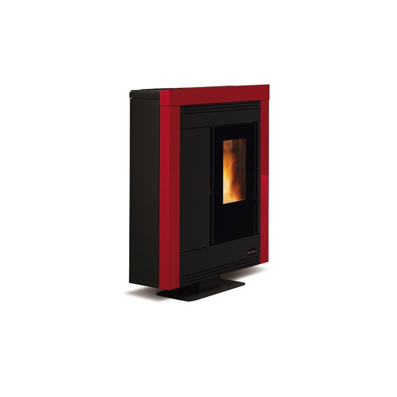Stufa Pellet Souvenir Steel Evo 10 kw Bordeaux la Nordica Extraflame