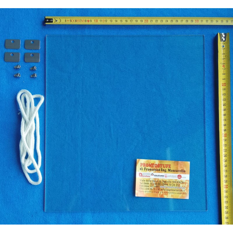 Ceramic Glass wood stove Rossella la nordica