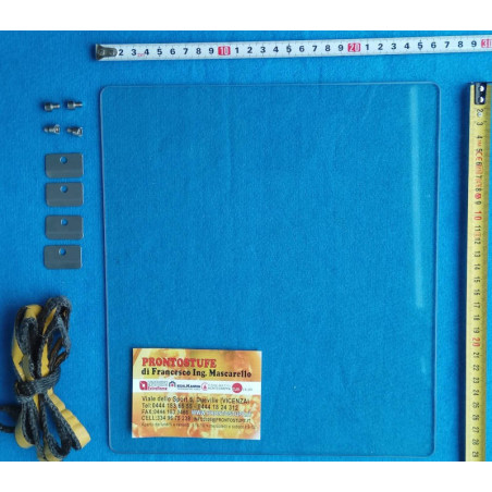 Preziosa Vetro porta fuoco la Nordica Extraflame