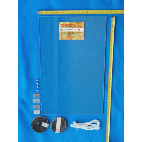 Vetro Ceramico porta stufa Clementina La Nordica Extraflame