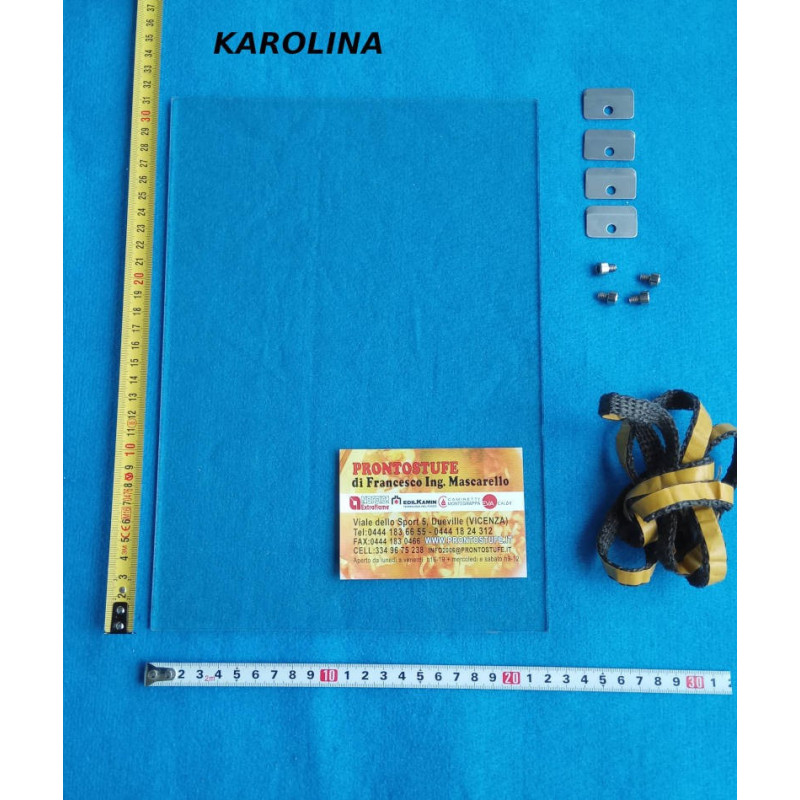 Ceramic Glass pellet stove Karolina La Nordica Extraflame