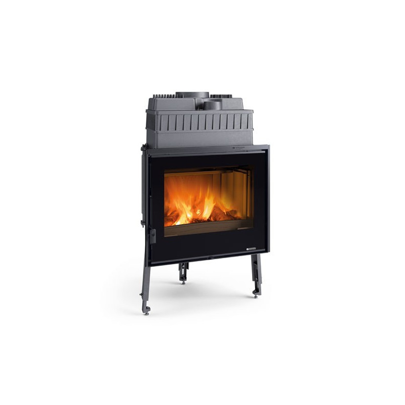 Wood Fireplaces focolare 70 piano evo crystal 9 kw La Nordica Extraflame