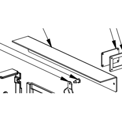 deflettore acciaio inox per comfort plus extraflame