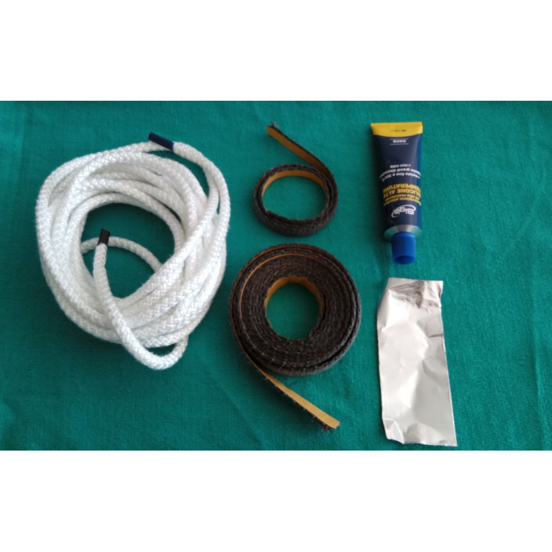 Gasket Kit for wood stove Termosossella and termonicoletta   la nordica