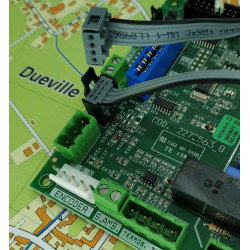 Esempio collegamento cavo piatto su scheda Extraflame