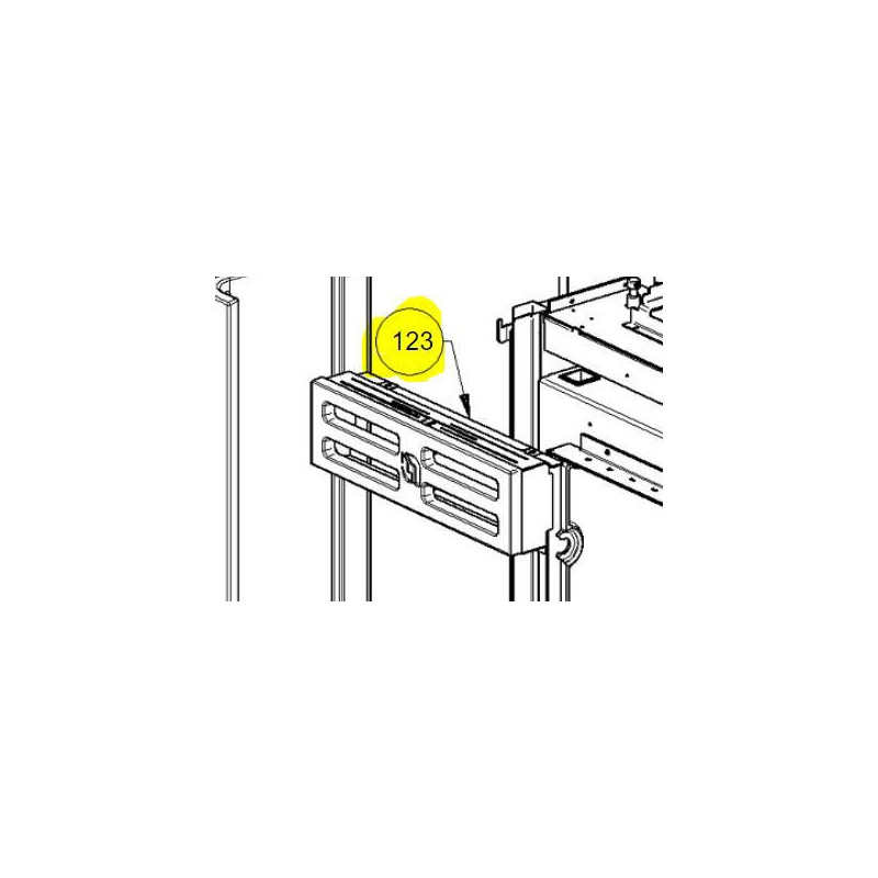 Maiolica centrale bordeaux Anastasia Plus La Nordica Extraflame