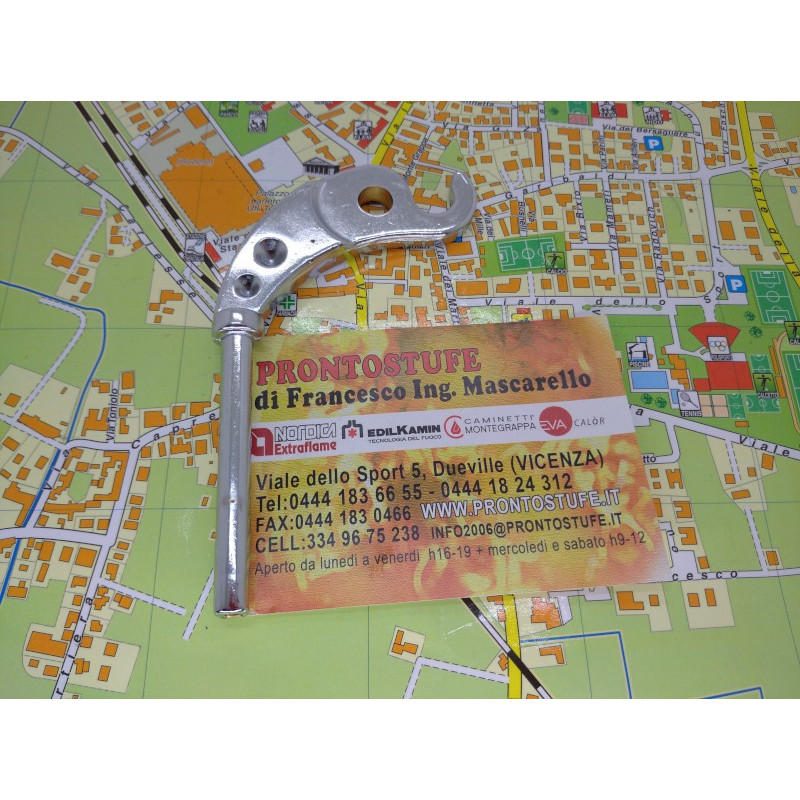 Chrome handle for emiliana fedora gaia fulvia gemma dorella rossella La Nordica Extraflame