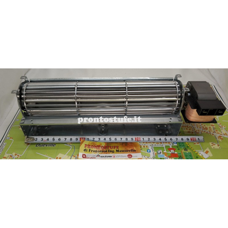 270 x 40 mm tangential fan length, d60 mm roller, 30 mm right motor