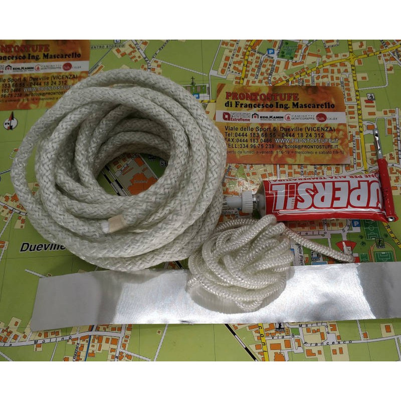 Gasket Kit for wood stove  Isotta con cerchi La Nordica