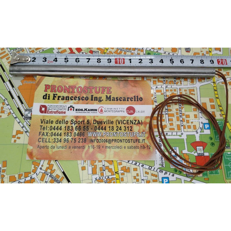 D9.5 L188mm 250W Cartrigde pellet stove ht62683 Prisma Stufe