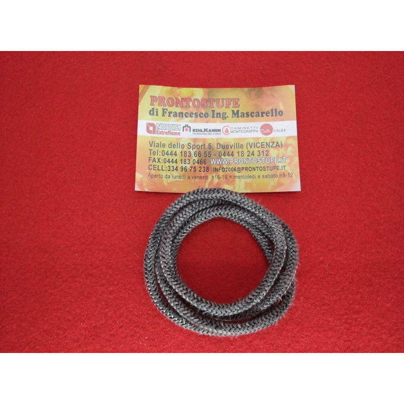 Black Braid D4 Gasket In Glass Threads