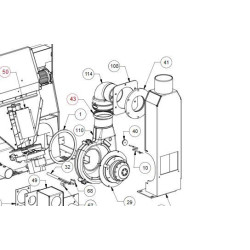 Guarnizione Siliconica per inserti nordica Extraflame  originale