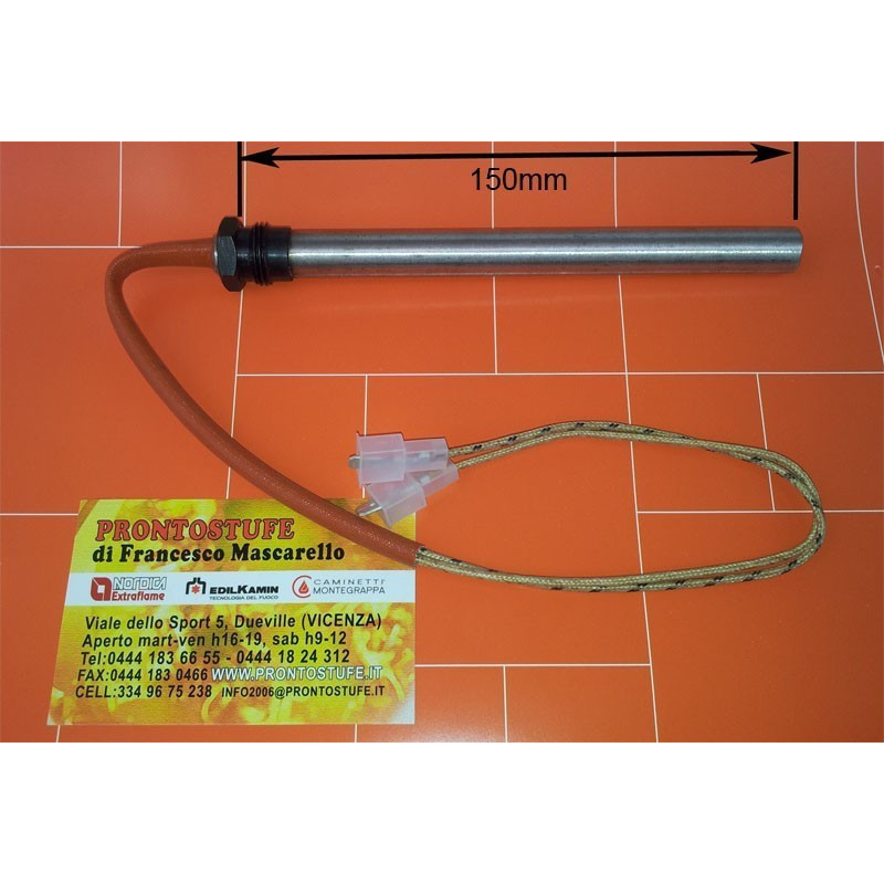 Candeletta, resistenza accensione stufa Pyros