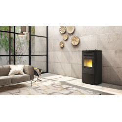 Pellet Stove Klik white 8,3 KW Edilkamin - Mail For Discount