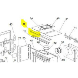 7123513  top camino Fly white color la Nordica