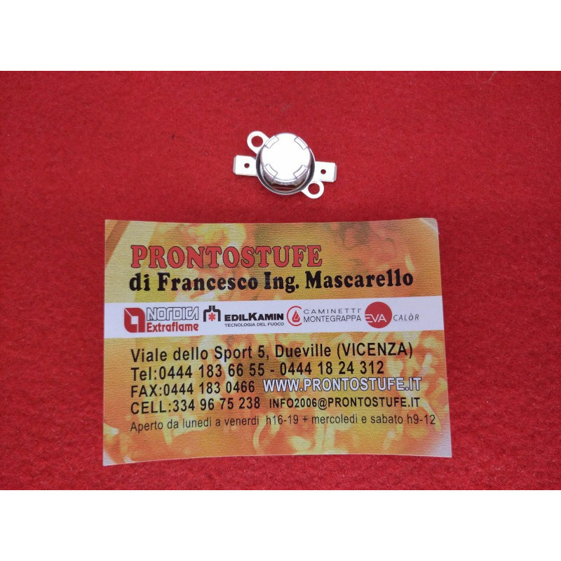 Thermostat 110° Nominal For Stellina Pelleg Arcadia Pellbox Fox Edilkamin Italiana Camini