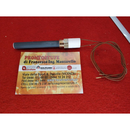 d11.55 x 89 mm  330Watt con filetto Candeletta Accensione ceramica 230 volt