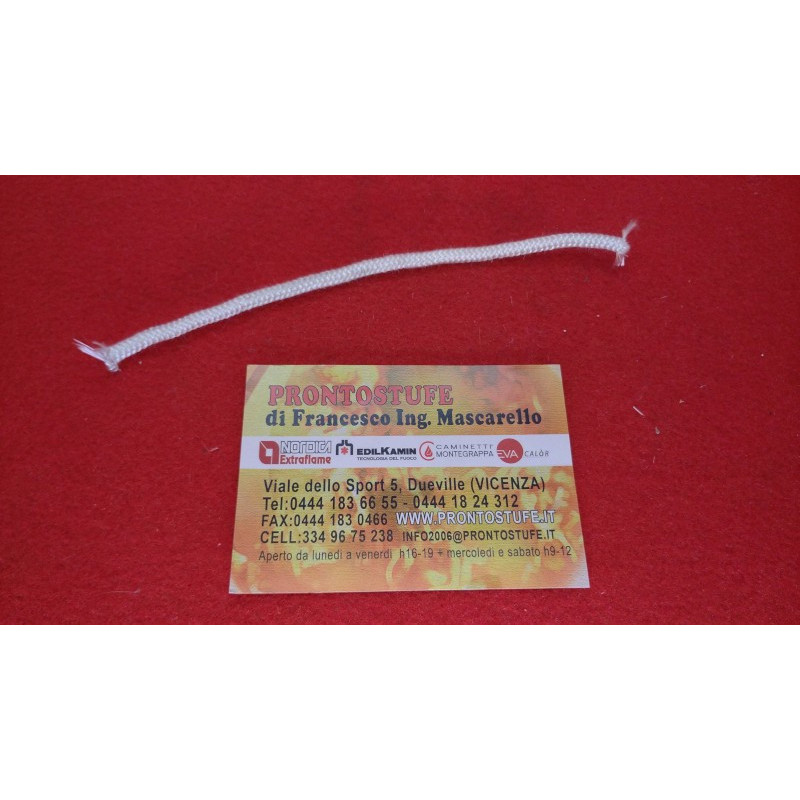 Treccia Bianca D4 Guarnizione In Fili Di Vetro