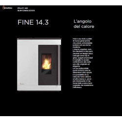 Pellet Stove Slim Fine 13,0 kw Termovana