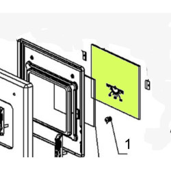 Vetro Interno forno Romantica 3.5 La Nordica