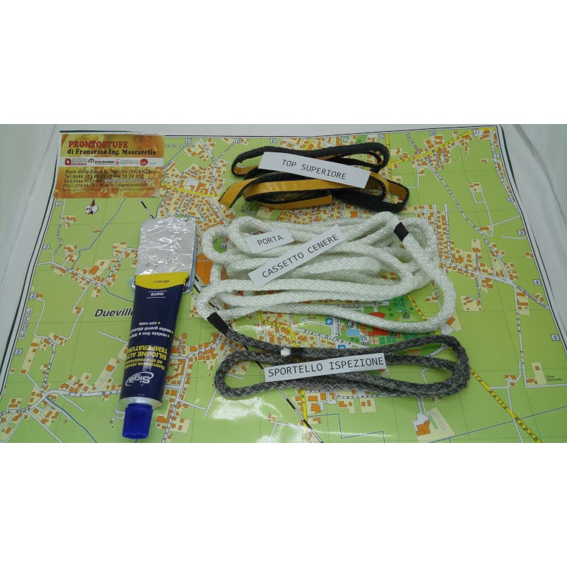 Kit trecce per stufa Megan Idro Extraflame