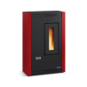 Luisella 5.0 stufa a pellet 5,1 kw Bordeaux La Nordica Extraflame