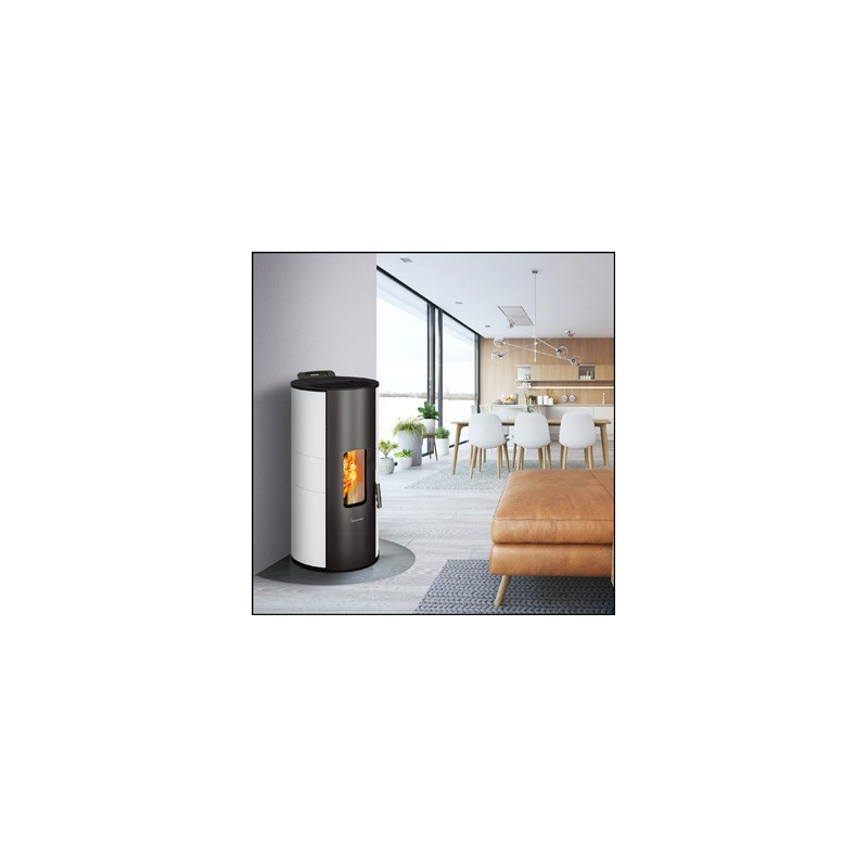 Stufa a Pellet Louvre 9 kw Termovana conto termico