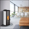 Stufa a Pellet Louvre 9 kw Termovana conto termico