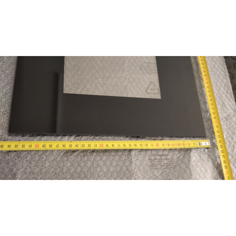 Vetro per porta della stufa a legna, porta della stufa a legna da ardere, in vetro resistente alle alte temperature, per porta della legna da ardere (20 x 10 cm