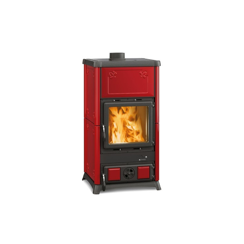Fedora Wood Stove bordeaux 8,3 Kw la nordica Extraflame
