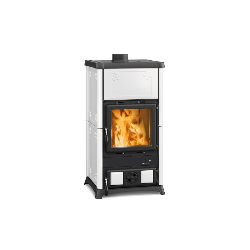 Fedora Wood Stove white 8,3 Kw la nordica Extraflame