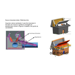 Burner thermo stove Iside Giordana Extraflame Donatella Marocchi