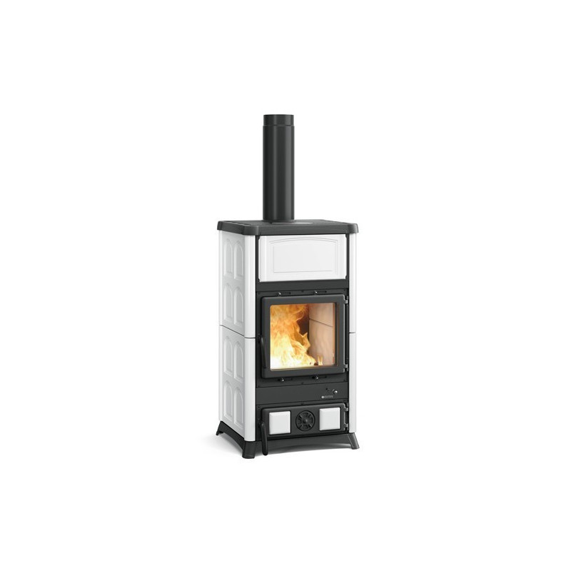 Concita 2.0 Stufa a Legna Bianca 11,8 kw La Nordica Extraflame