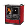 Offerta Cucina a Legna Rosetta BII Maiolica 7,2 kw Bordeaux La Nordica Extraflame