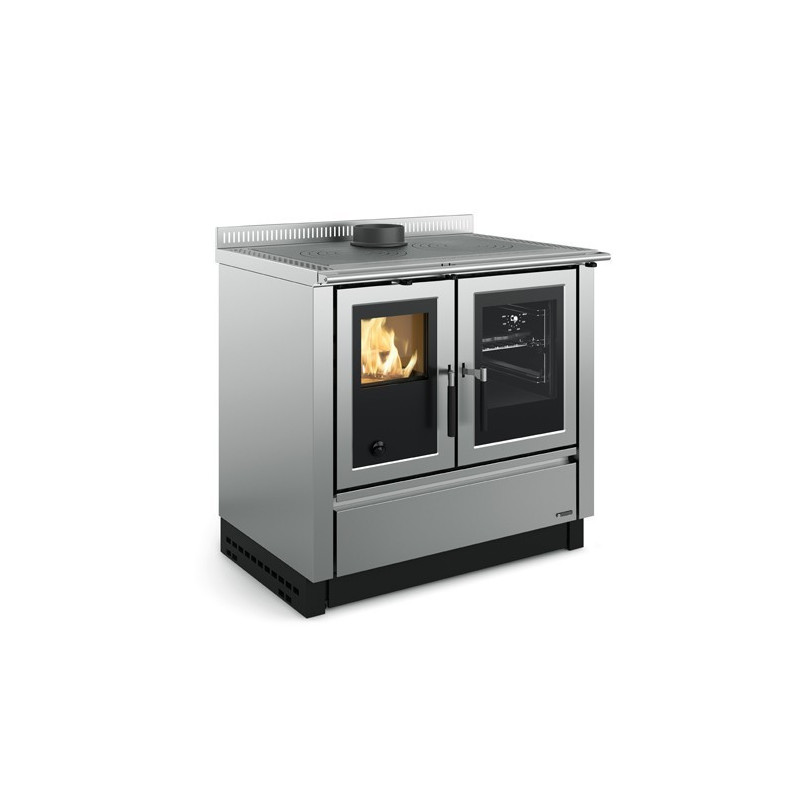 Cucina a Legna Venezia VST 8,3 Kw Inox La Nordica Extraflame