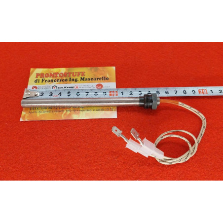 L140mm 280W filetto 3/8 candeletta stufa pellet utxs024335 compatibile con ht54741
