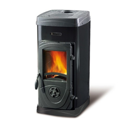Stufa a legna Super Max Nera 6 Kw La Nordica Extraflame