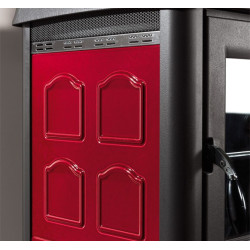 Wood Stove Gemma Forno Bordeaux 7 kw La Nordica Extraflame