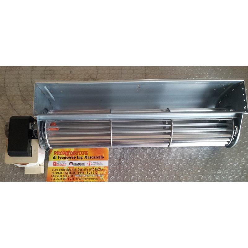 Ventilatore tangenziale girante lunga 30cm diametro 6 cm
