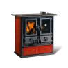 OFFERTA Cucina a Legna Rosetta BII Liberty Bordeaux 7,2 kw La Nordica Extraflame