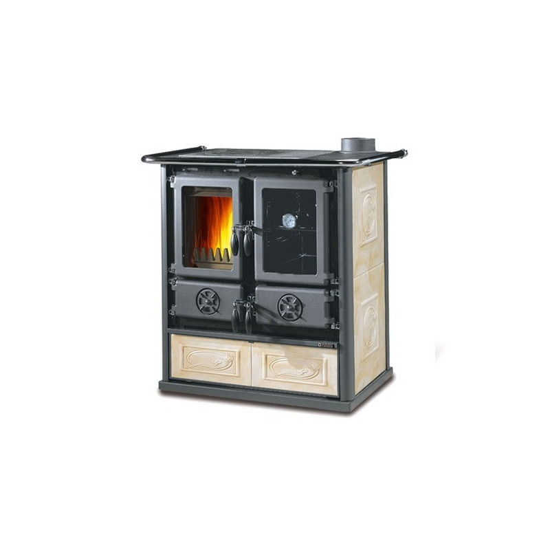 Wood burning cooker Rosetta BII Liberty Panna 7,2 kw La Nordica Extraflame