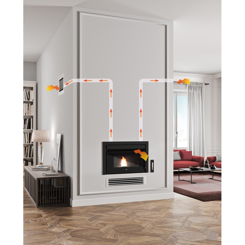 Pellet Insert Nico 11,5 Kw Eva Calor