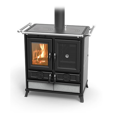 Cucina a Legna Violetta Evo Stone 8.2 Kw Thermorossi